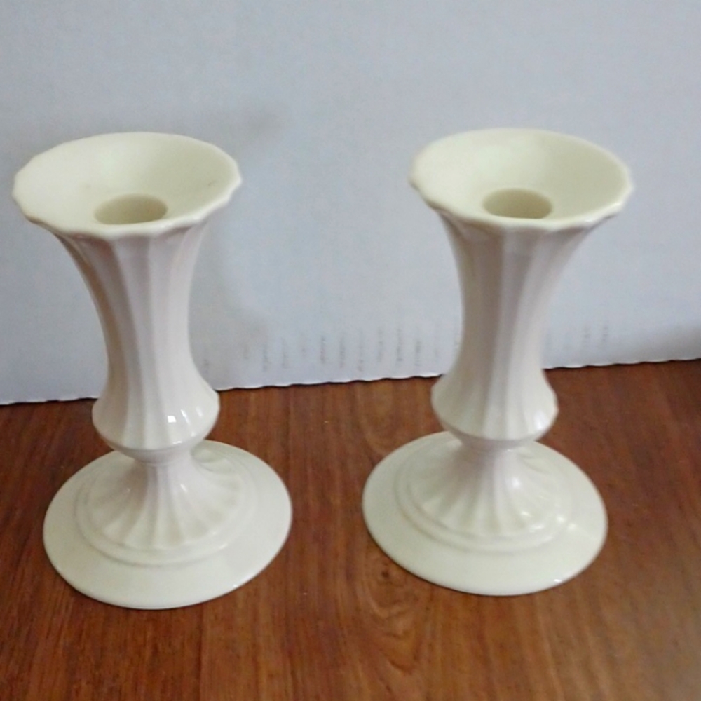 Lenox candlestick holders